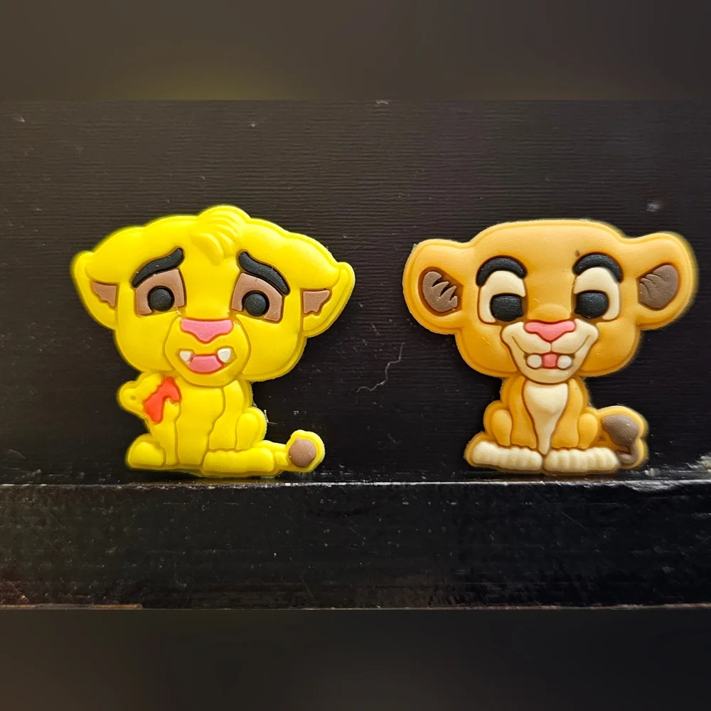 CROCS Disney Lion King 2pc Jibbitz Shoe Charms